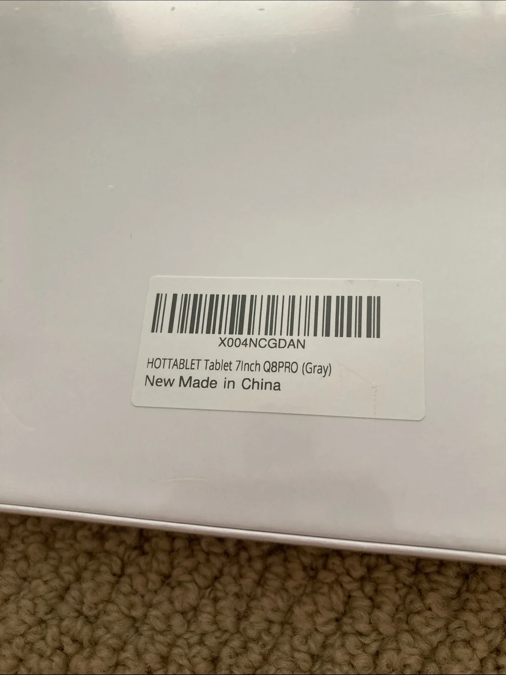 NEW 7-Inch Tablet Android Compact Touchscreen Display Grey Color NIB
